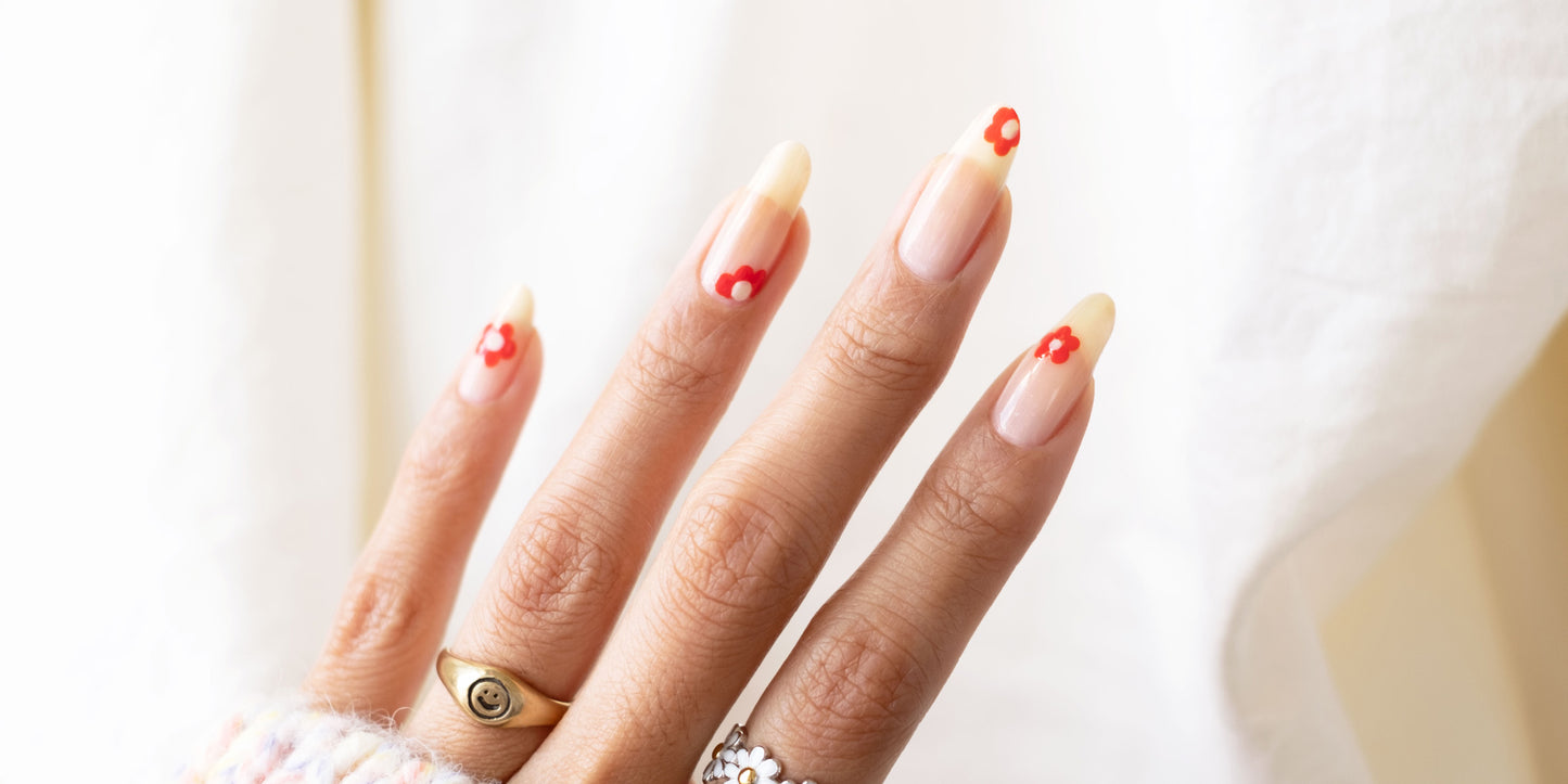 Spring nail art tutorial: Posy nails