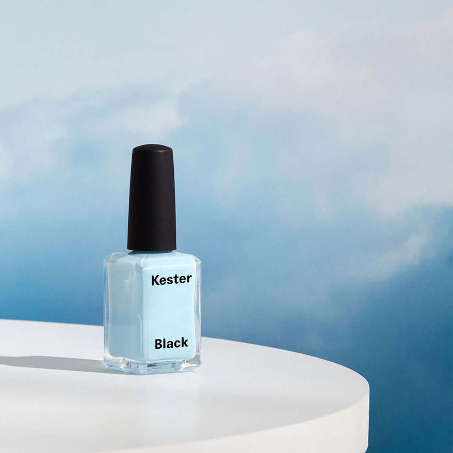 blue nail art kester black cumulus - SoNailicious
